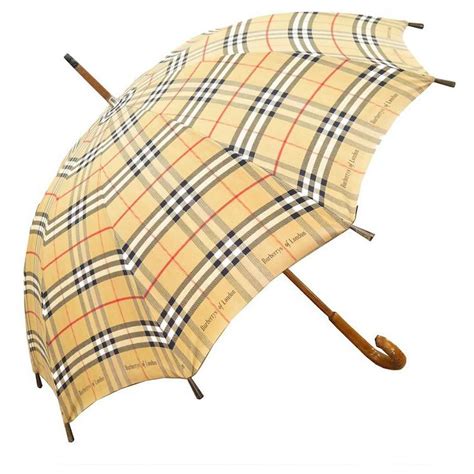 mens burberry umbrella|Burberry vintage check folding umbrella.